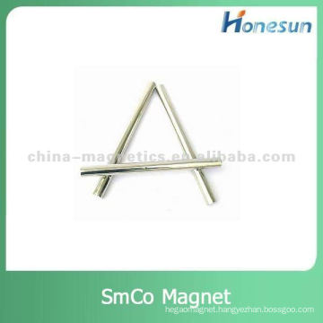 long cylinder smco magnet with customized size